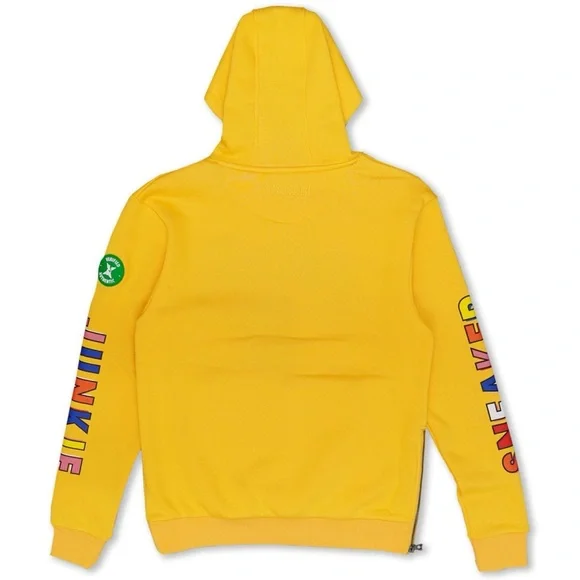 Makobi M4737 Sneaker Junkie Fleece Hoodie – Yellow 3XL